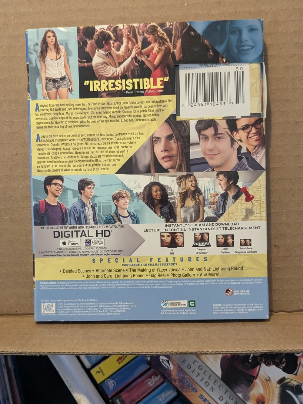 Paper Towns Blu-ray + DVD + Digital HD - Picture 2 of 2